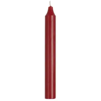Свеча red rustic 18 см