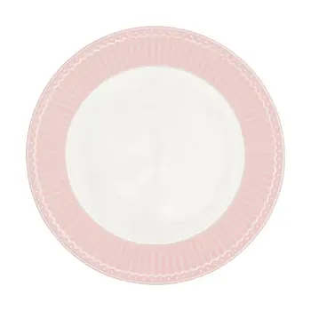 Тарелка Alice pale pink