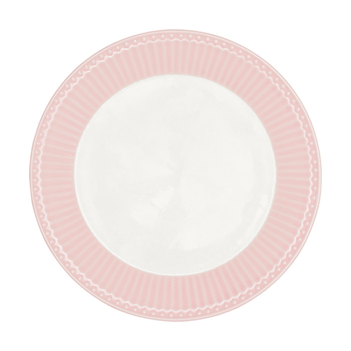 Тарелка Alice pale pink