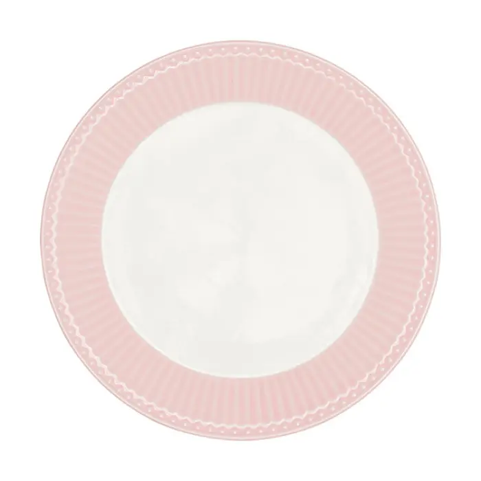 Тарелка Alice pale pink