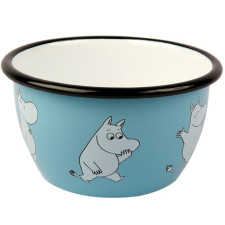 Moomin Пиала эмалированная Moomin Retro Муми-тролль, 600 мл