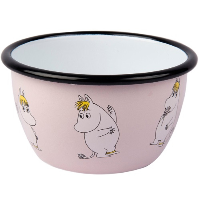 Moomin Пиала эмалированная Moomin Retro Фрекен Снорк, 600 мл