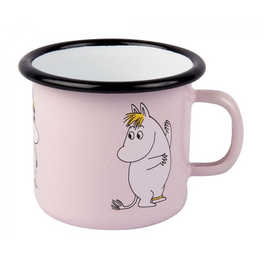 Moomin Кружка эмалированная Moomin Retro, Фрекен Снорк, 250 мл (Товар из аутлета)