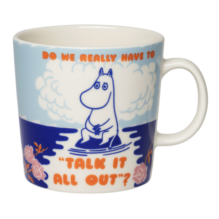 Кружка Moomin Поговорим обо всем 400 мл