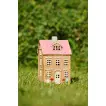 Подсвечник House tealight Nyhavn flowers and light pink roof
