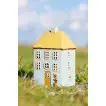 Подсвечник House tealight Nyhavn yellow roof sunflower in front