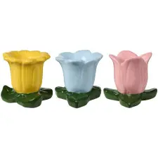 Подсвечник flowers для свечи d 2,2 см, в асс.