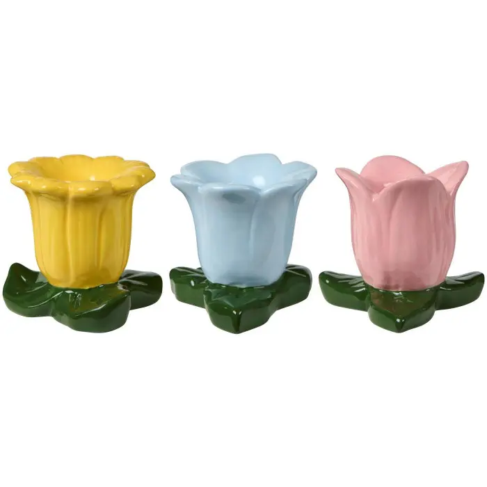 Подсвечник flowers для свечи d 2,2 см, в асс.