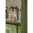 Подсвечник House tealight Nyhavn 2 dormer windows light blue facade