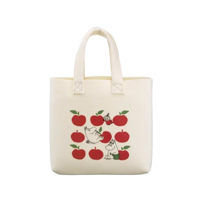 Сумка Moomin Вкусные яблоки red 25х25 см
