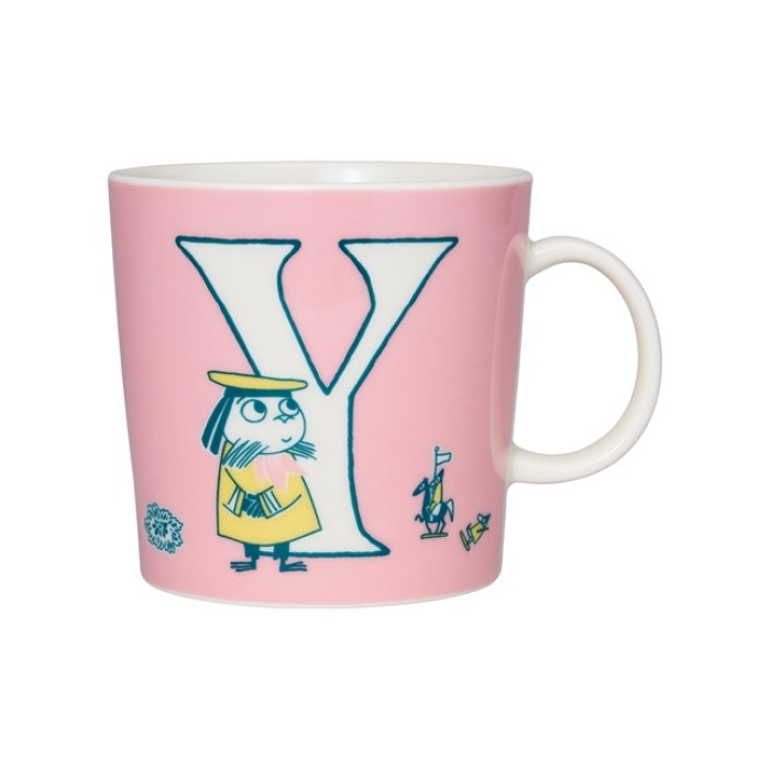Кружка Moomin Алфавит, буква Y, 400 мл